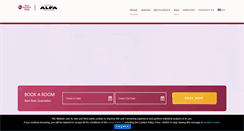 Desktop Screenshot of hotelalfaaeropuerto.com